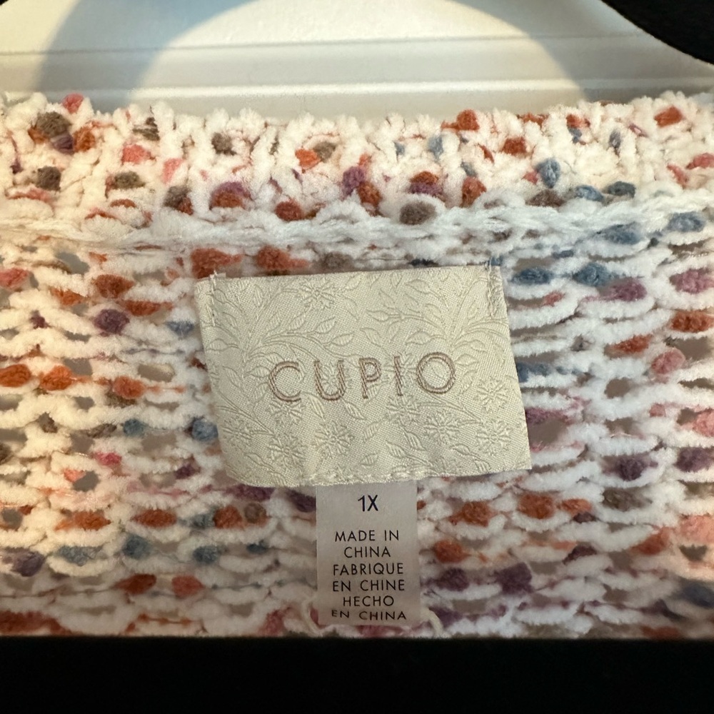 Women's Multicolor Knit Sweater - Picture 2 of 4